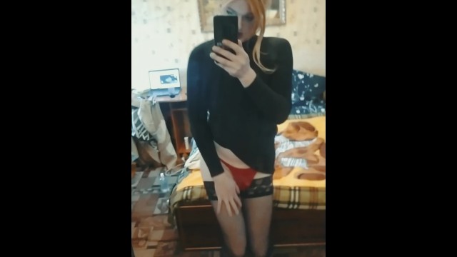 Sultry Russian Trans Performer Shows Off Her Sexy Dance Moves